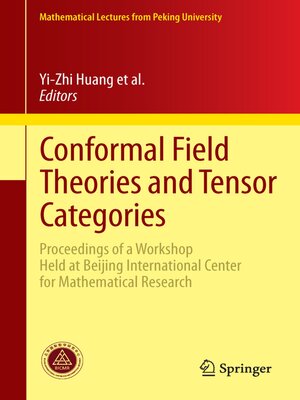 cover image of Conformal Field Theories and Tensor Categories